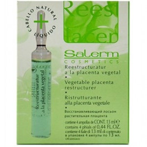 Salerm Vegetable Placenta Restructurer Ample 0.44 oz - 4 Vials