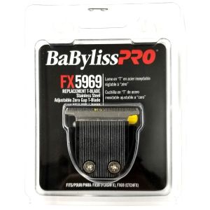 BaByliss Pro Stainless Steel Adjustable Zero Gap Replacement T-Blade Fits FX59, FX69 #FX5969