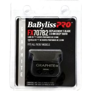 BaByliss Pro Graphite 2.0 mm Deep Tooth Replacement T-Blade Fits All FX787 Models #FX707B2
