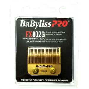BaByliss Pro DLC and Titanium Coated Replacement Clipper Blade Fits FX870G, FX870RG, FXF880 #FX802G