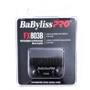 BaByliss Pro Replacement Clipper Blade Black Graphite Fits FX870G, FX870RG, FXF880 #FX803B