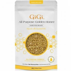 GiGi All Purpose Golden Honee Hard Wax Beads 14 oz #67985EC