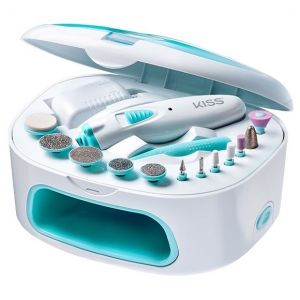 Kiss Power File X Nail Dryer All-In-One Nail Care Kit #2464N