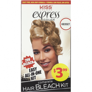 Kiss Express Color Complete Hair Bleach Kit - 20V Bleach #KB20SET