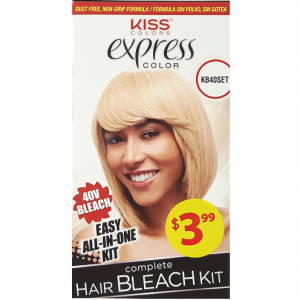 Kiss Express Color Complete Hair Bleach Kit - 40V Bleach #KB40SET