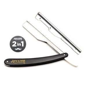 Nexxzen 2 IN 1 Razor with Extra Expose Blade Holder Black #NZR010-BK