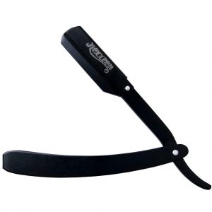 Nexxzen Professional Barber Swing Lock All Metal Razor - Matt Black #NZR050-MB
