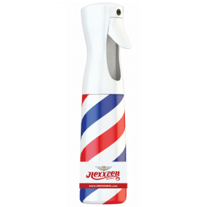 Nexxzen Flairosol Fine Mist Spray Bottle - Barber Pole White 300 ml #NZSBWH