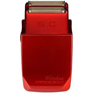 Stylecraft Wireless Prodigy Shaver with Wireless Charging - Red #SCWPFS