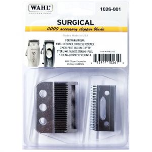 Wahl Surgical 0000 Accessory Clipper Blade For Senior, Designer, Pilot, Vacuum, Sterling 4, Sterling 1 Plus #1026-001