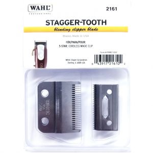 Wahl Stagger-Tooth Blending Clipper Blade For 5 Star Cordless Magic Clip #2161
