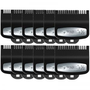 Wahl Premium Cutting Guide Comb with Metal Clip #1/2 - 1/16 Inch #3354-1000 - 12 Pack