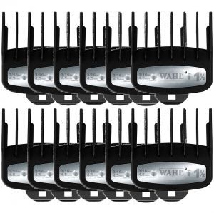 Wahl Premium Cutting Guide Comb with Metal Clip #1 1/2 - 3/16 Inch #3354-1100 - 12 Pack
