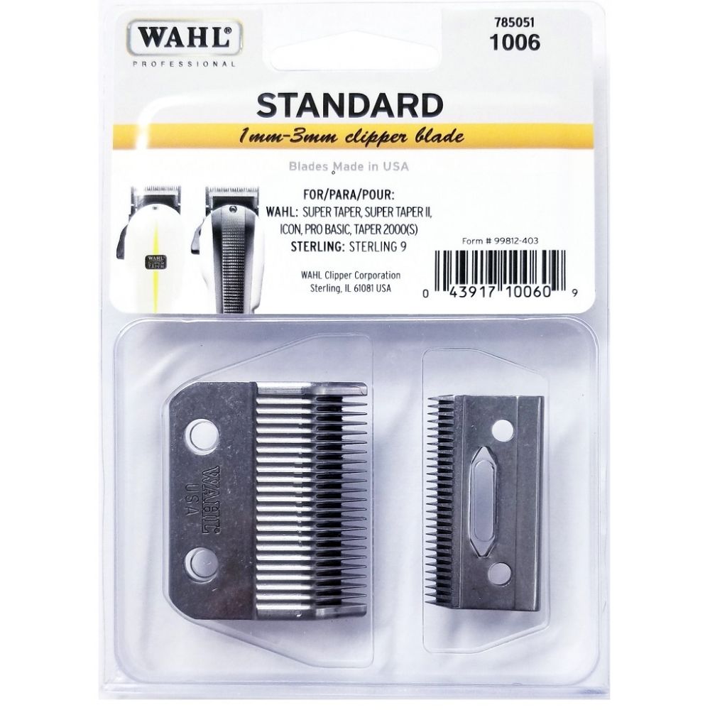 Wahl Standard 1mm3mm Clipper Blade For Super Taper, Super Taper II